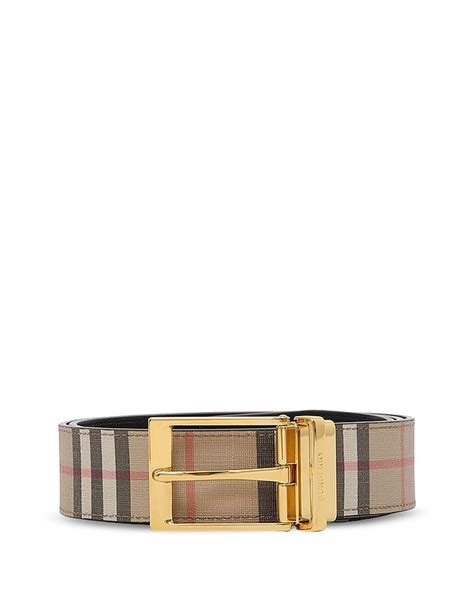 cassidy burberry cintura|Burberry Men's Vintage Check/Leather Paneled Belt.